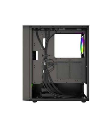 Gembird CCC-FC-4300 Gaming ATX Computer Case Fornax 4300, ARBG backlight, black