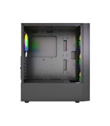 Gembird CCC-FC-4300 Gaming ATX Computer Case Fornax 4300, ARBG backlight, black