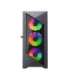 Gembird CCC-FC-900ARGB Gaming computer case Fornax 900, ATX, black