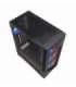 Gembird CCC-FC-900ARGB Gaming computer case Fornax 900, ATX, black