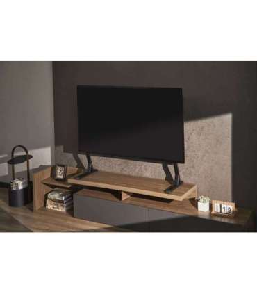 Gembird TVS-D90F-01 Tabletop TV stand, 45" - 90", black