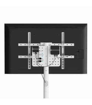 Gembird TVS-86TR-01-W TV floor stand, 37" - 86", white