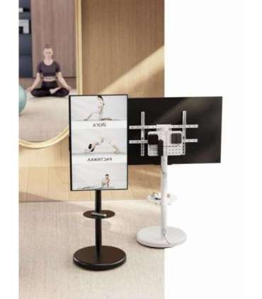 Gembird TVS-86TR-01-W TV floor stand, 37" - 86", white