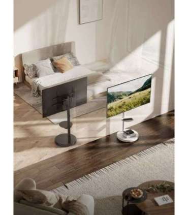 Gembird TVS-86TR-01-W TV floor stand, 37" - 86", white