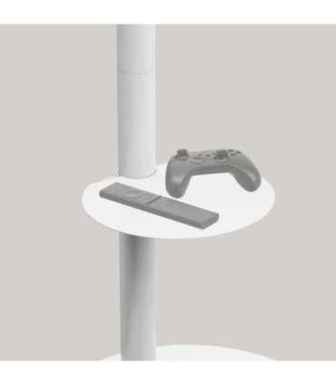 Gembird TVS-86TR-01-W TV floor stand, 37" - 86", white