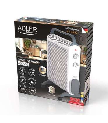 Convection heater Adler AD 7750 White