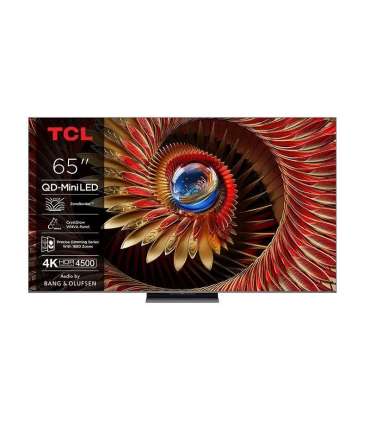 TCL 65C8K TV 165.1 cm (65") 4K Ultra HD Smart TV Wi-Fi 4500 cd/m² Black