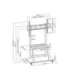 ART S-13 Mobile LCD/LED TV stand 37-100" 150 Kg