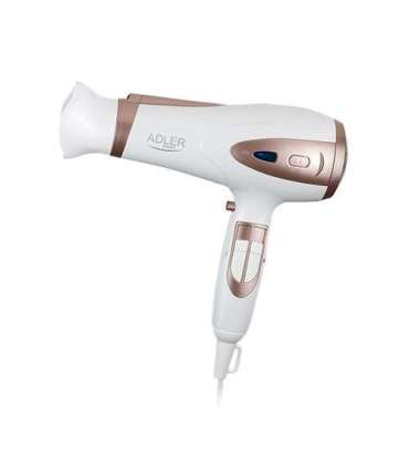 Adler AD 2248 hair dryer 2400 W Bronze, White