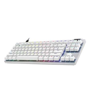 Logitech G PRO X TKL Rapid keyboard Gaming USB QWERTY US International White