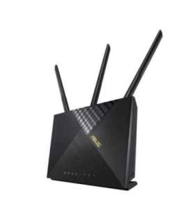 ASUS 4G-AX56 wireless router Gigabit Ethernet Dual-band (2.4 GHz / 5 GHz) Black