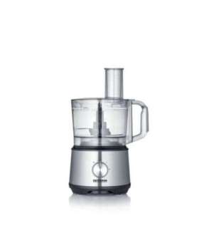 Severin KM 3892 food processor 1200 W 1.5 L Black, Stainless steel, Transparent