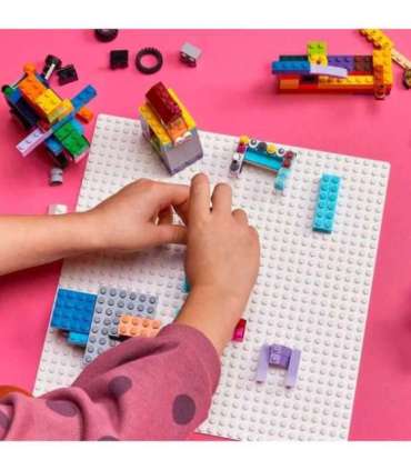 LEGO CLASSIC 11026 WHITE BUILDING PLATE