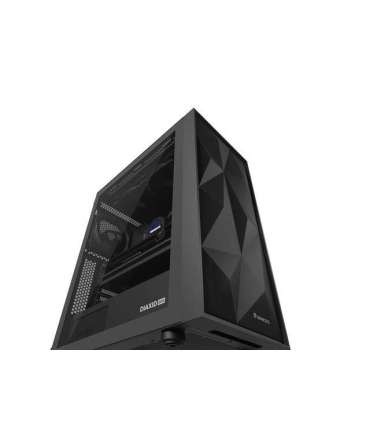 HOUSING GENESIS DIAXID 605F MIDI TOWER WITH USB-C WINDOW BLACK