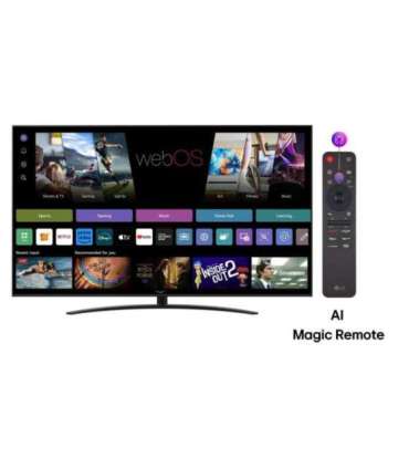 LG NanoCell AI 86NANO81A3A TV 2.18 m (86") 4K Ultra HD Smart TV Wi-Fi Black