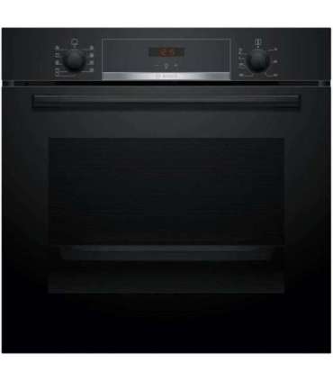 BOSCH HBA514BB3 oven + BOSCH HEZ538000 single-level telescopic runners
