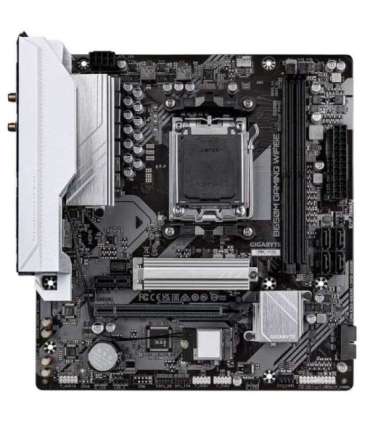 GIGABYTE B650M GAMING WIFI6E Motherboard - AMD Ryzen 9000 Series CPUs, 5+2+2 Phases VRM, up to 6400MHz DDR5 (OC), 1xPCIe