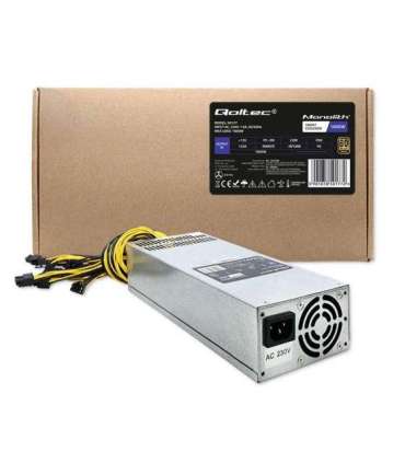 Qoltec 50177 PCI-E power supply Smart 1600W 80 Plus Gold - Data mining