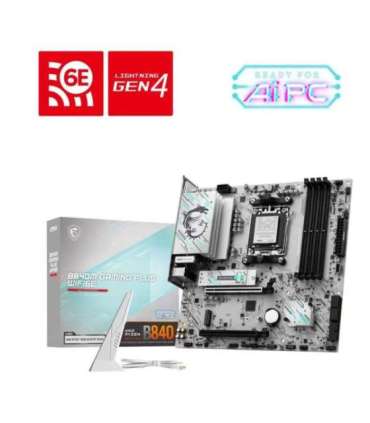 MSI B840M GAMING PLUS WIFI6E motherboard AMD B840 Socket AM5 micro ATX