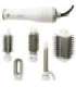 ADLER AD 2027 white hair dryer and curling iron