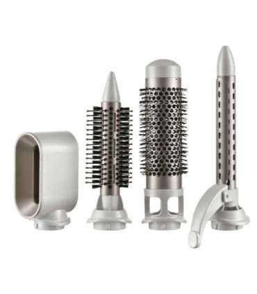 ADLER AD 2027 white hair dryer and curling iron