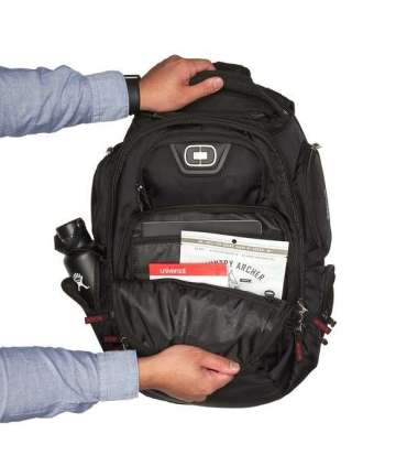 OGIO BACKPACK GAMBIT BLACK P/N: 111072_03
