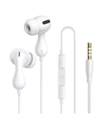 Baseus Encok HZ20 - wired headphones (white)
