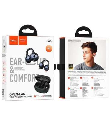 Hoco EA5 DUKE III Headset Wireless Open-Ear Connectivity/Music Bluetooth Black