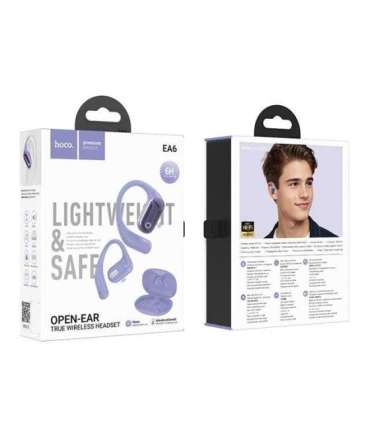 Hoco EA6 Headset Wireless Open-Ear Connectivity/Music Bluetooth Purple