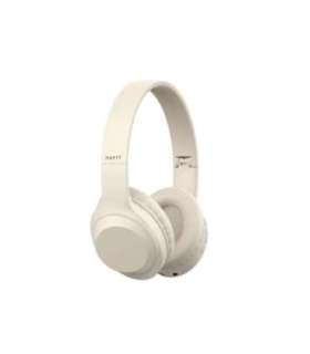 Havit H628BT - wireless on-ear headphones, beige