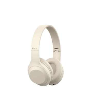 Havit H628BT - wireless on-ear headphones, beige