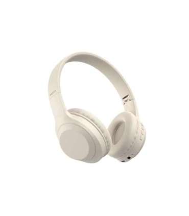 Havit H628BT - wireless on-ear headphones, beige