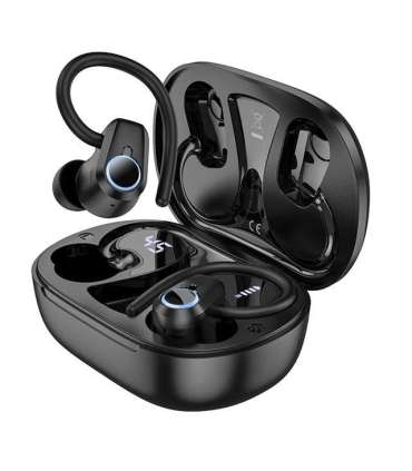 Hoco EQ8 Pure Joy Headset Wireless In-Ear Calls/Music Bluetooth Black