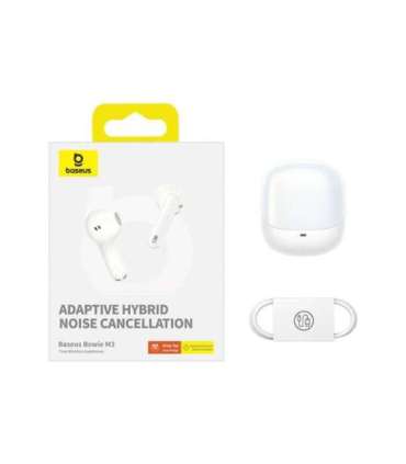 Baseus Bowie M3 - TWS wireless headphones, white