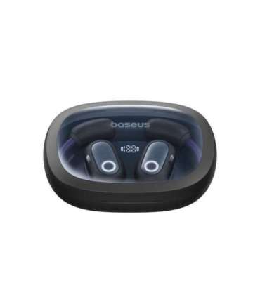 Baseus Eli Fit Open- Ear Headset Wireless Connectivity/Music USB Type-C Bluetooth Black