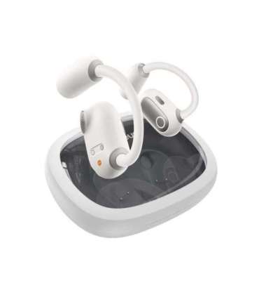 Baseus Eli Fit Open- Ear Headset Wireless Connectivity/Music USB Type-C Bluetooth White