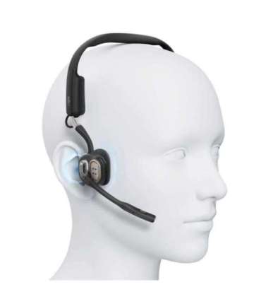 SHOKZ OpenMeet UC Wireless Bluetooth Bone Conduction Videoconferencing Headset with USB-A adapter