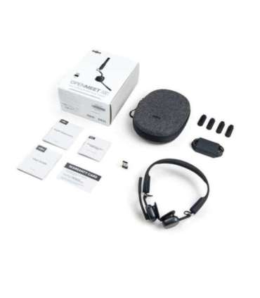 SHOKZ OpenMeet UC Wireless Bluetooth Bone Conduction Videoconferencing Headset with USB-A adapter