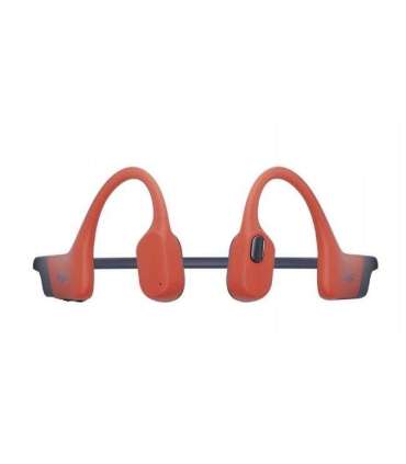 Shokz OpenSwim Pro Red wireless bone conduction headphones
