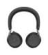 Jabra Evolve2 75 MS Link380c - wireless over-ear headphones with active noise cancellation, black
