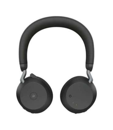 Jabra Evolve2 75 MS Link380c - wireless over-ear headphones with active noise cancellation, black