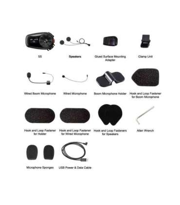 SENA 5S-10D Dual Pack Motorcycle Intercom