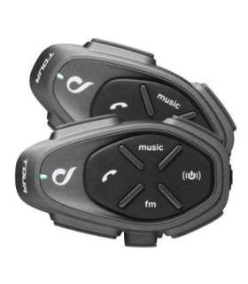 Interphone TOUR HD Motorbike intercom 1500 m 2 pcs Black