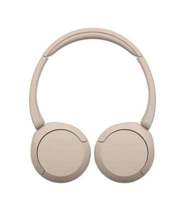 Sony WH-CH520 Headset Wireless Head-band Calls/Music USB Type-C Bluetooth Charging stand Cream