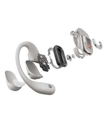 SHOKZ OpenFit 2+ Headphones Wireless Ear-hook, In-ear Calls/Music Bluetooth Grey