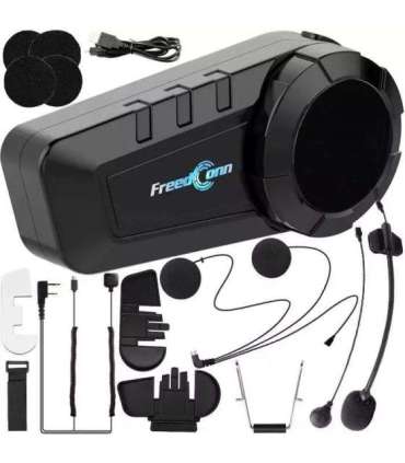 FREEDCONN R1 PLUS E motorcycle intercom Black