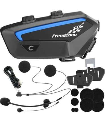 FREEDCONN FX motorcycle intercom Black