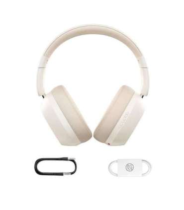Baseus Bass 35 Max - headphones, beige
