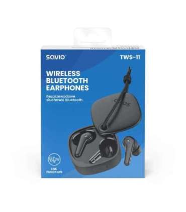 SAVIO Wireless BLUETOOTH 5.3 TWS-11 headphones