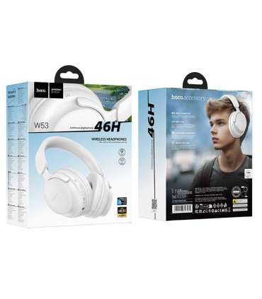 Hoco W53 Tone Headset In-ear Wireless Bluetooth White